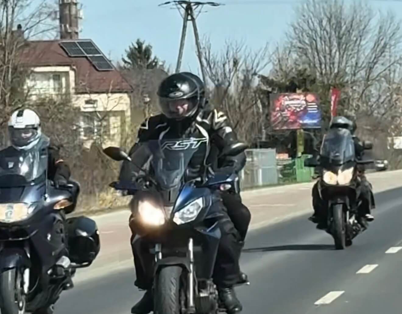 Motocykliści wyruszyli na II Motocyklową Drogę Krzyżową w Łukowie