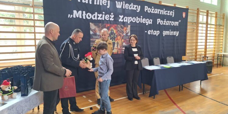 Turniej Wiedzy Pożarniczej w Gminie Stanin rozstrzygnięty