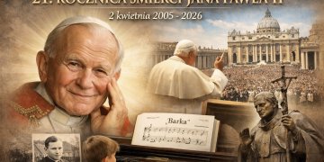 Dziś, 2 kwietnia 2026roku, mija 21 rocznica śmierci Jana Pawła II – papieża, który zmarł 2 kwietnia 2005