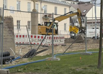 Parking na Placu Narutowicza zamknięty. Trwa kolejny etap modernizacji centrum Łukowa